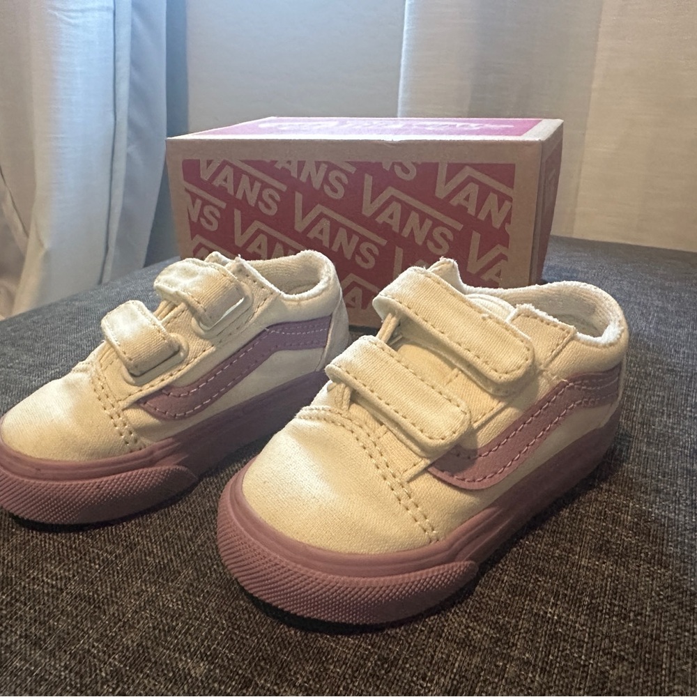 Vans old Skool 4 toddler Sneakers - lavender mist